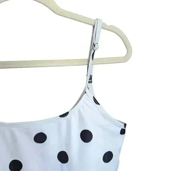 New Polka Dot Tankini and Bikini Bottom Set Size L - Picture 5 of 9